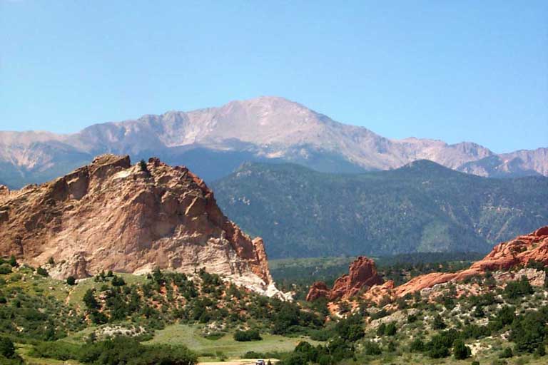 Garden of the Gods + Pike's Peak - 58811